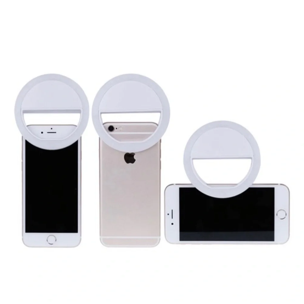 THE PERFECT‎ SELFIE RING LIGHT- 36 LED LIGHTS CLIP ON-NEW